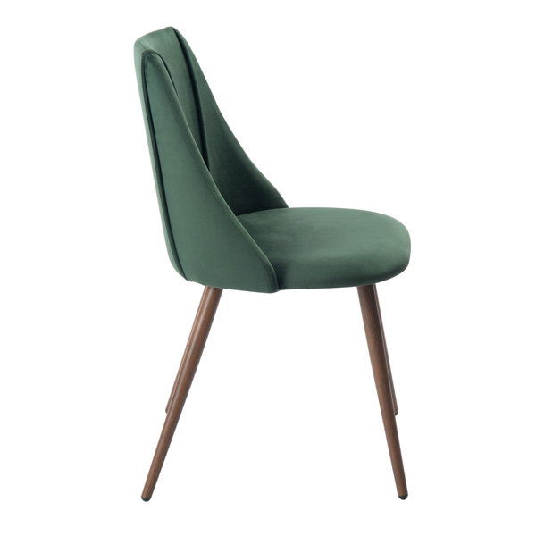 Hykkon Tyrell Velvet Side Chair & Reviews Wayfair.co.uk